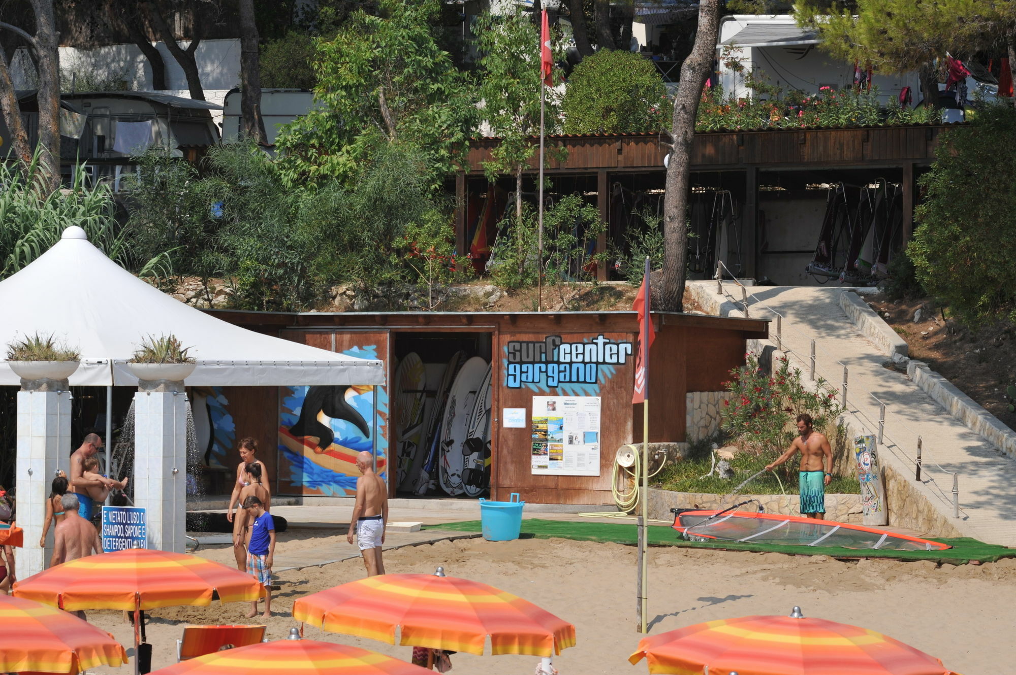 Villaggio Camping Punta Lunga Vieste Eksteriør bilde