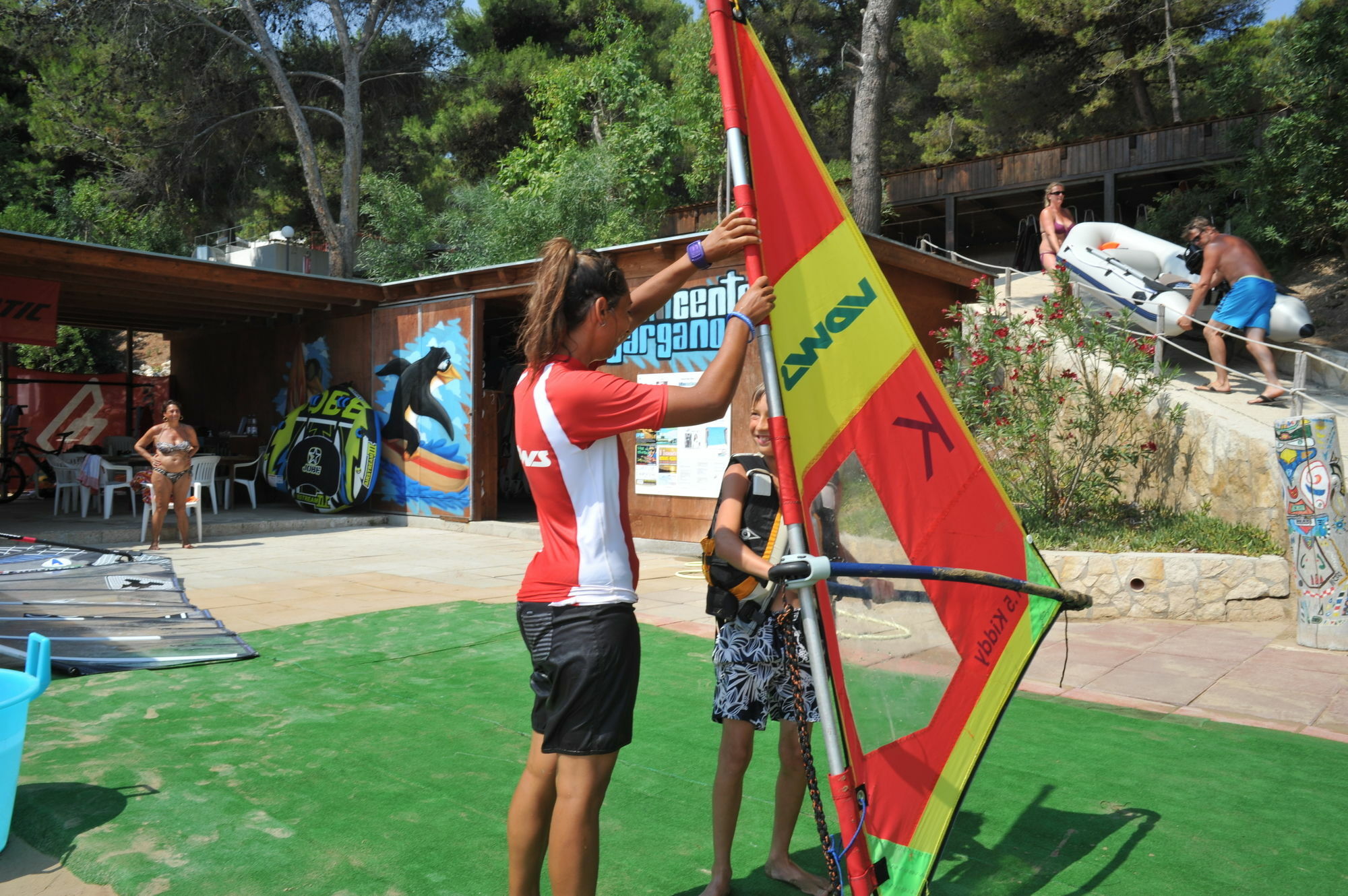 Villaggio Camping Punta Lunga Vieste Eksteriør bilde
